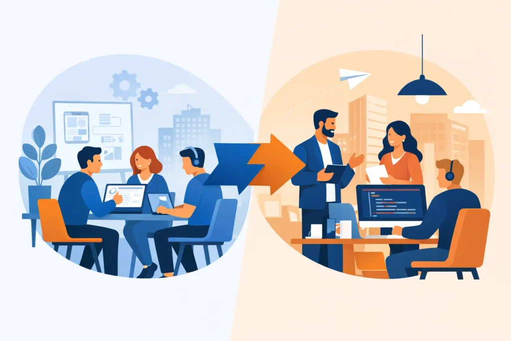 In House vs Agency App Team: What Fits Now?