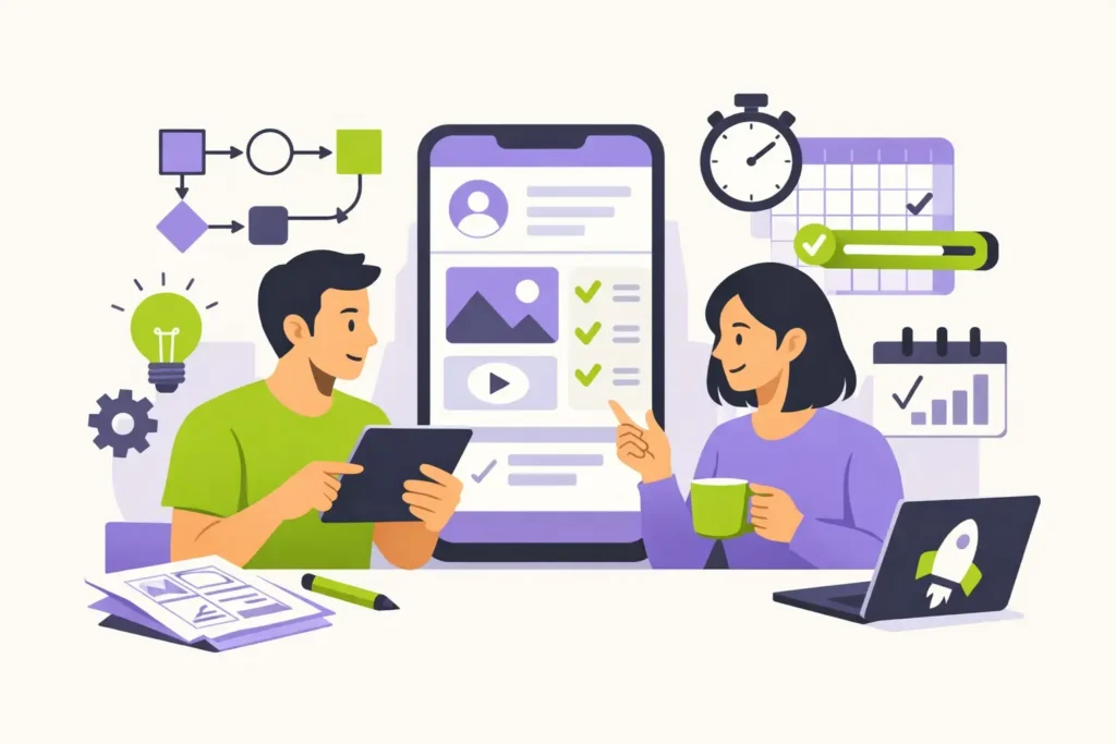 From App Idea to Launch Example: 8-Week MVP