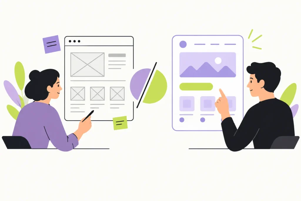 Wireframes Versus Clickable Prototype: What to Use